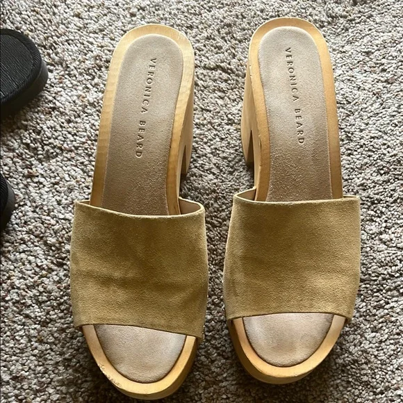 Veronica beard Hannalee block heel clogs - Picture 2 of 4